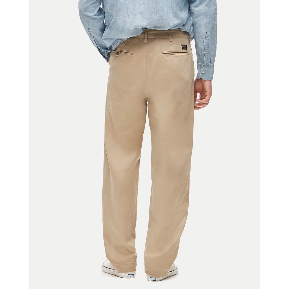 J.Crew Wallace & Barnes Mens Size 32x32 Officer Chino Pants Khaki Selvedge NWT - Picture 11 of 13